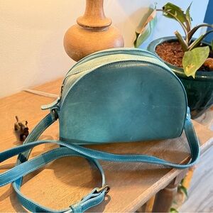 Moore & Giles Teal Leather Bag